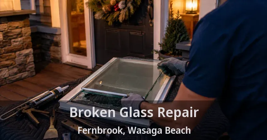 Broken Glass Repair Fernbrook, Wasaga Beach - ON