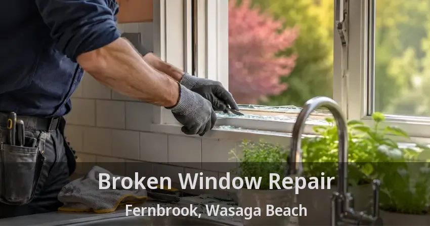 Broken Window Repair Fernbrook, Wasaga Beach - ON
