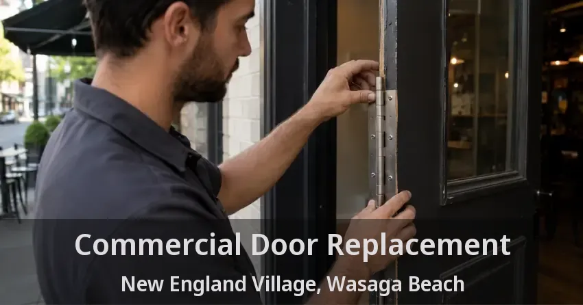 Commercial Door Replacement New England Village, Wasaga Beach - ON