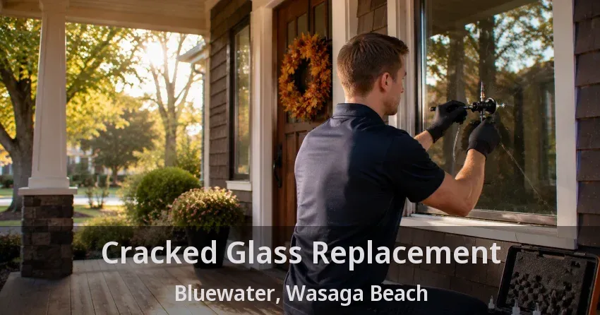Cracked Glass Replacement Bluewater, Wasaga Beach - ON