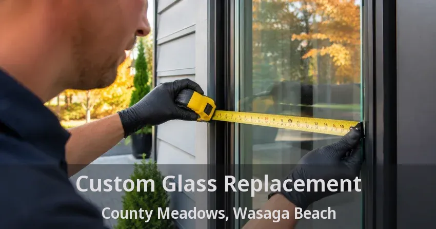 Custom Glass Replacement County Meadows, Wasaga Beach - ON