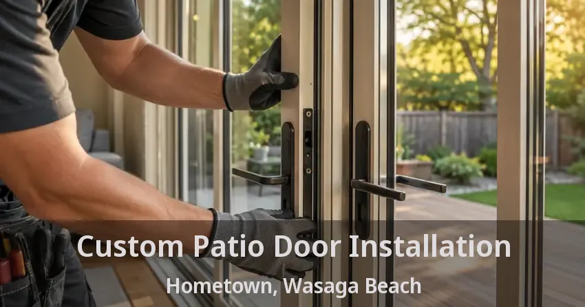 Custom Patio Door Installation Hometown, Wasaga Beach - ON