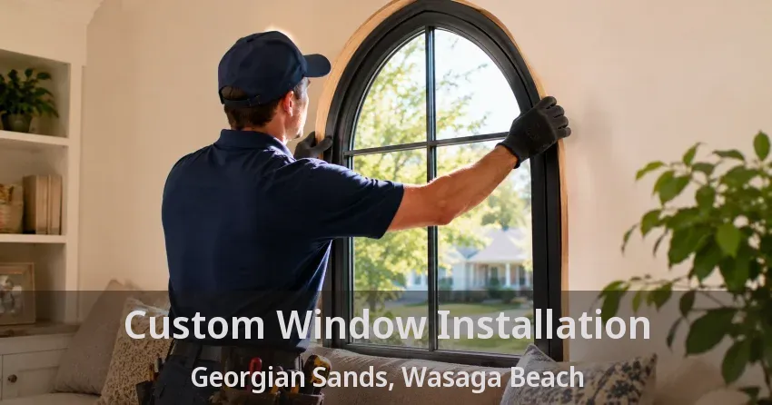Custom Window Installation Georgian Sands, Wasaga Beach - ON