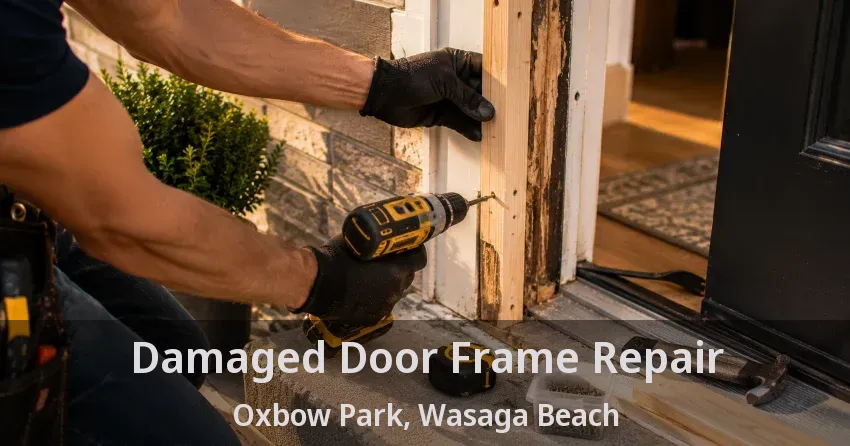 Damaged Door Frame Repair Oxbow Park, Wasaga Beach - ON