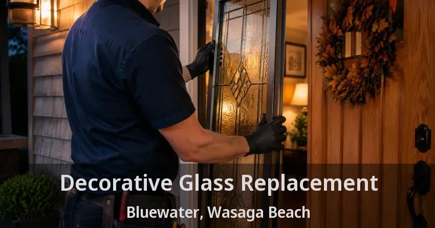 Decorative Glass Replacement Bluewater, Wasaga Beach - ON