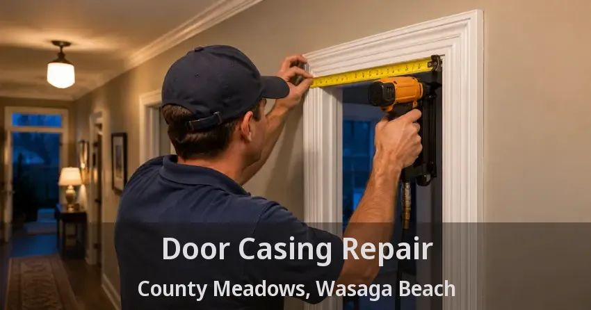 Door Casing Repair County Meadows, Wasaga Beach - ON
