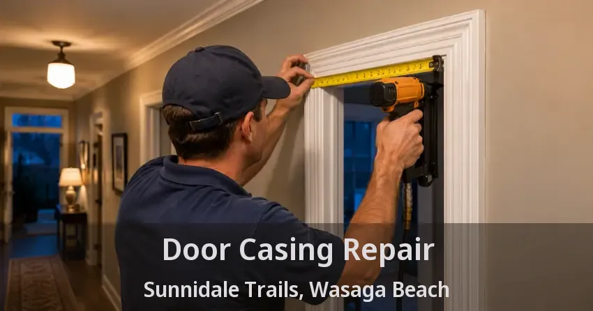 Door Casing Repair Sunnidale Trails, Wasaga Beach - ON