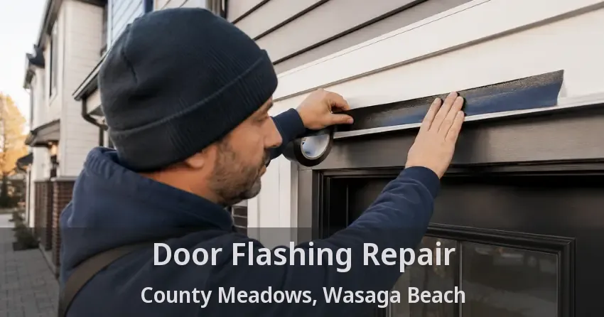 Door Flashing Repair County Meadows, Wasaga Beach - ON