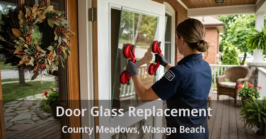 Door Glass Replacement County Meadows, Wasaga Beach - ON