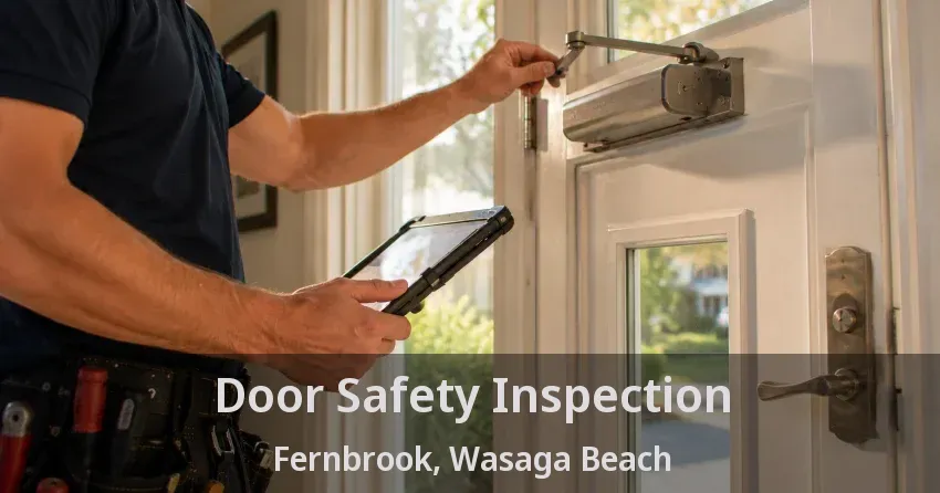 Door Safety Inspection Fernbrook, Wasaga Beach - ON