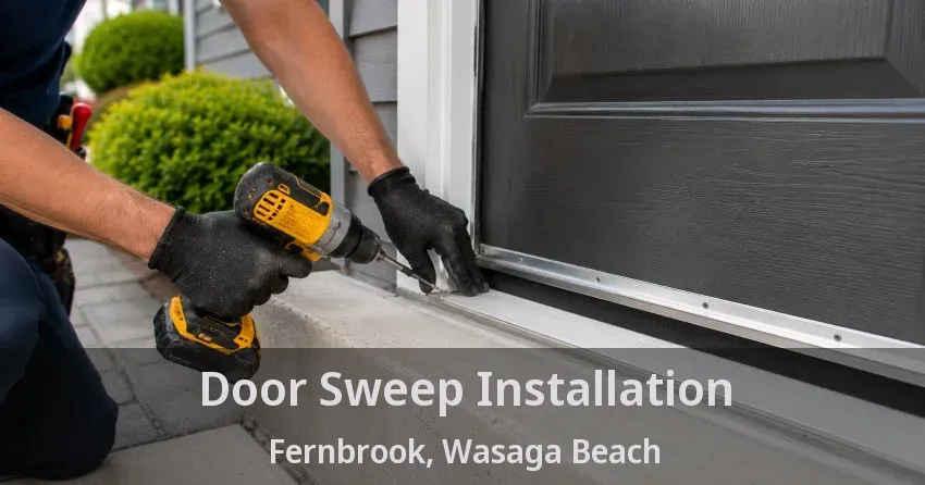 Door Sweep Installation Fernbrook, Wasaga Beach - ON