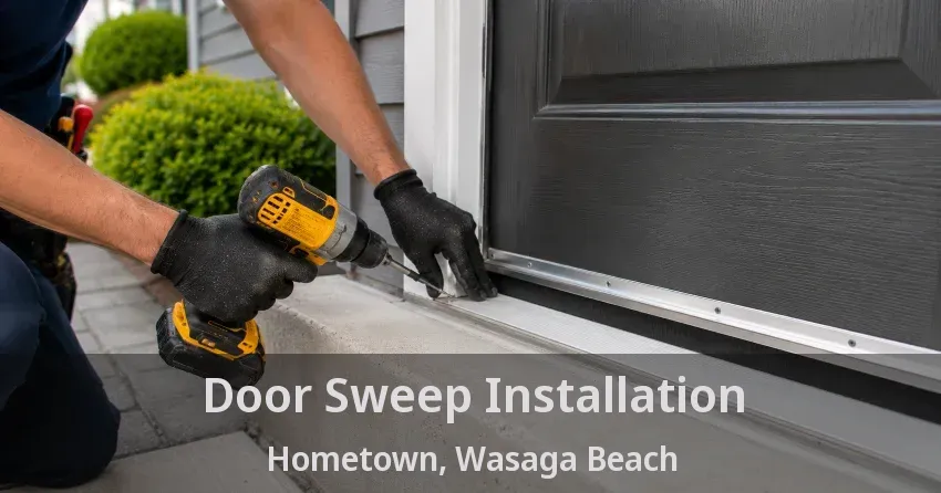 Door Sweep Installation Hometown, Wasaga Beach - ON