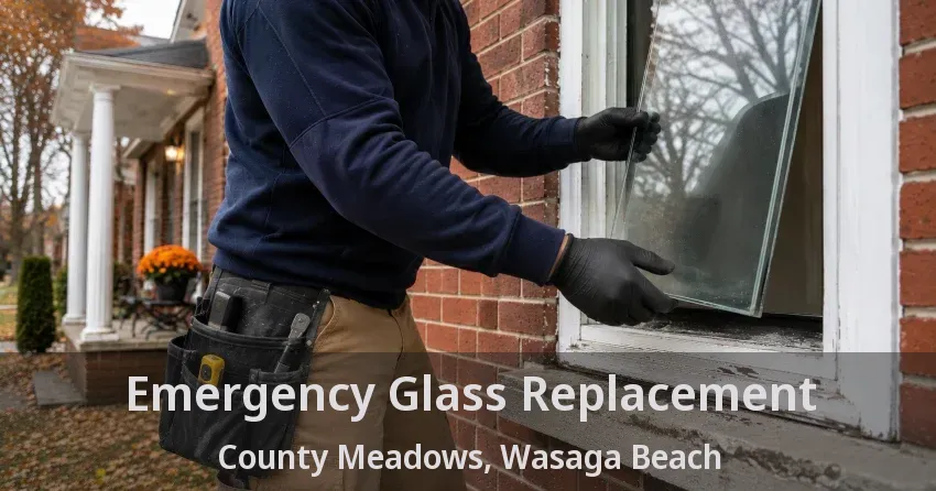 Emergency Glass Replacement County Meadows, Wasaga Beach - ON