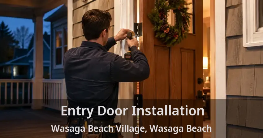 Entry Door Installation Wasaga Beach Village, Wasaga Beach - ON