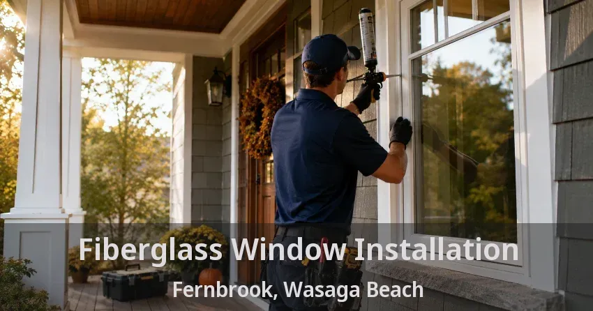 Fiberglass Window Installation Fernbrook, Wasaga Beach - ON