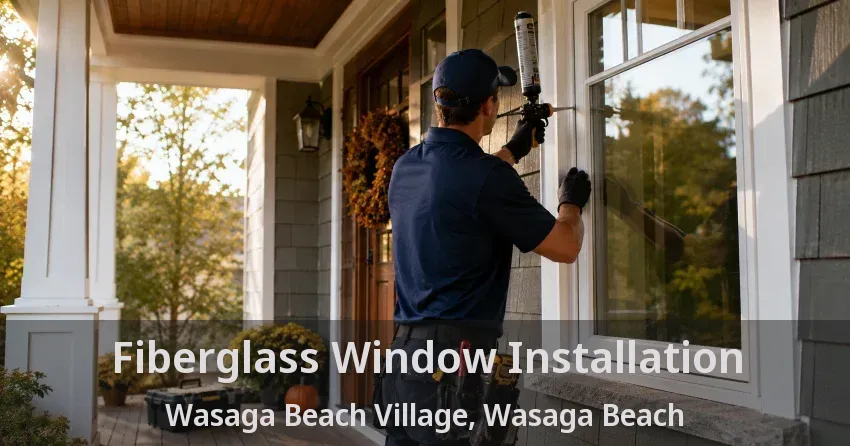 Fiberglass Window Installation Wasaga Beach Village, Wasaga Beach - ON