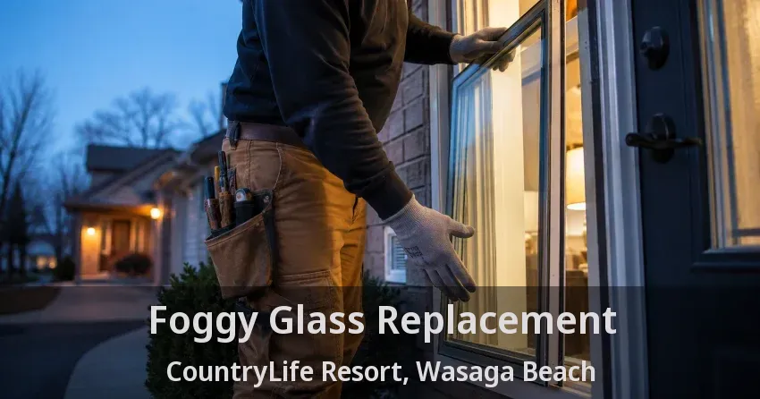 Foggy Glass Replacement CountryLife Resort, Wasaga Beach - ON
