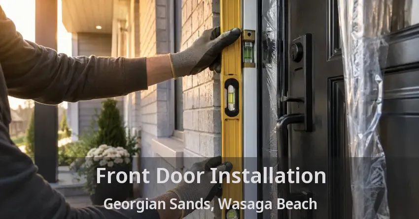 Front Door Installation Georgian Sands, Wasaga Beach - ON