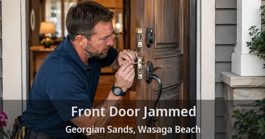 Front Door Jammed Georgian Sands, Wasaga Beach - ON