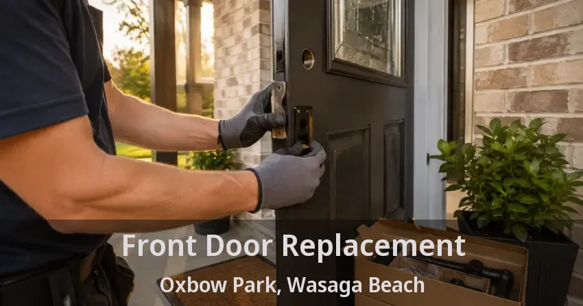 Front Door Replacement Oxbow Park, Wasaga Beach - ON