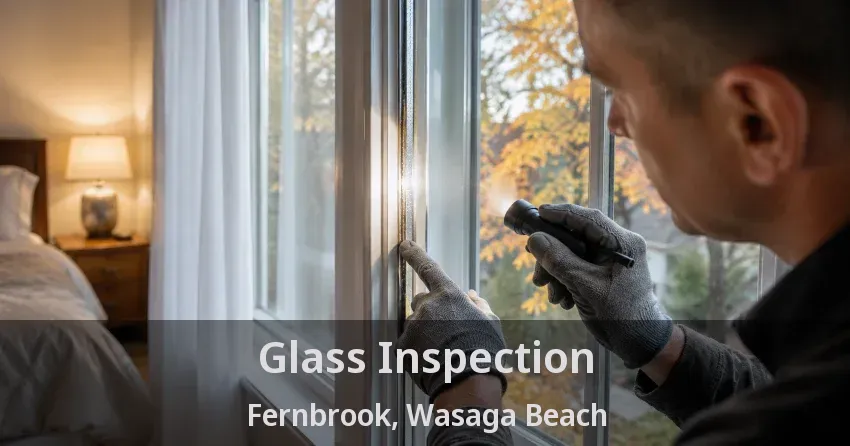 Glass Inspection Fernbrook, Wasaga Beach - ON