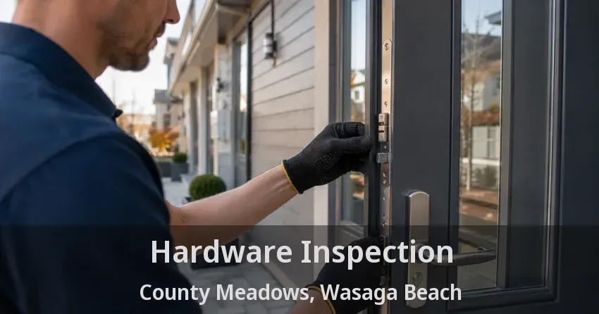 Hardware Inspection County Meadows, Wasaga Beach - ON