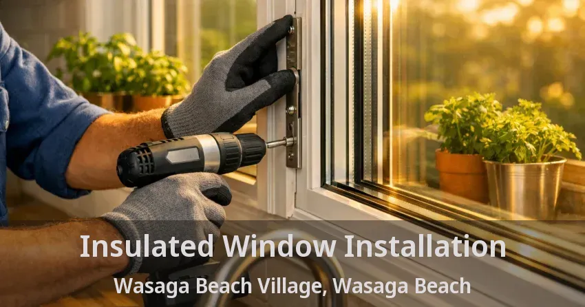 Insulated Window Installation Wasaga Beach Village, Wasaga Beach - ON