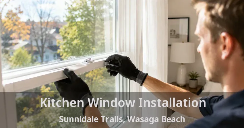 Kitchen Window Installation Sunnidale Trails, Wasaga Beach - ON