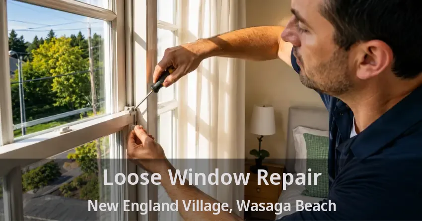 Loose Window Repair New England Village, Wasaga Beach - ON