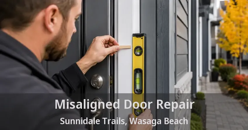 Misaligned Door Repair Sunnidale Trails, Wasaga Beach - ON