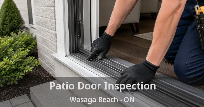 Patio Door Inspection Wasaga Beach - ON
