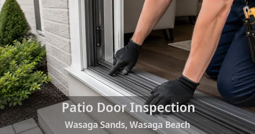Patio Door Inspection Wasaga Sands, Wasaga Beach - ON