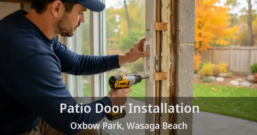 Patio Door Installation Oxbow Park, Wasaga Beach - ON