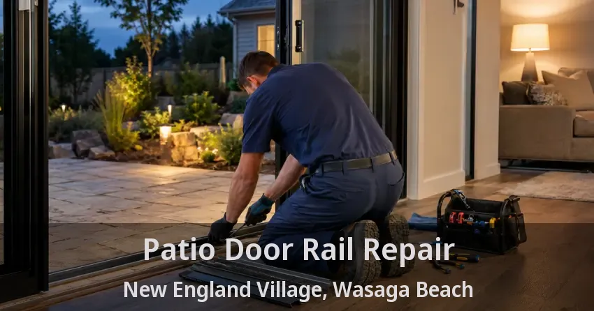 Patio Door Rail Repair New England Village, Wasaga Beach - ON