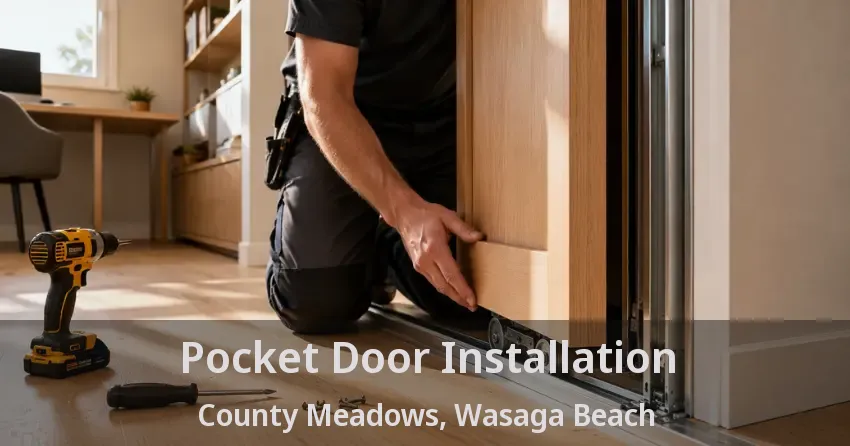 Pocket Door Installation County Meadows, Wasaga Beach - ON