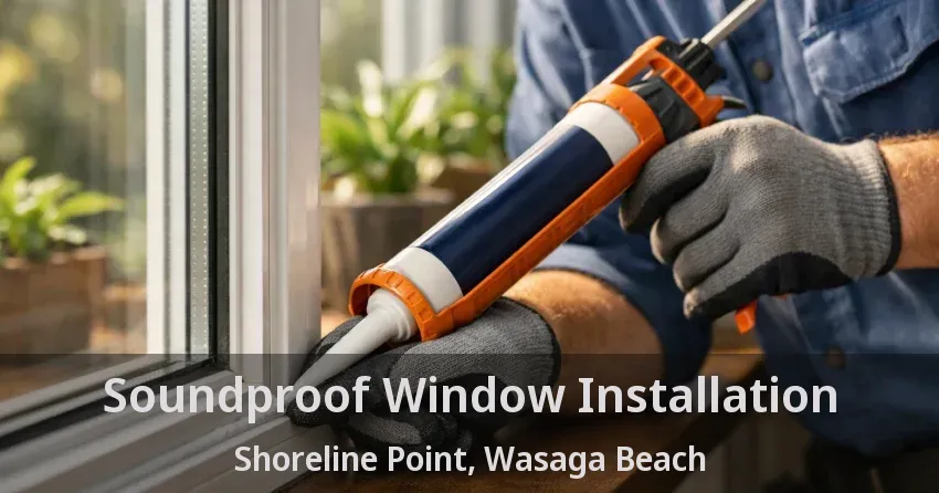 Soundproof Window Installation Shoreline Point, Wasaga Beach - ON