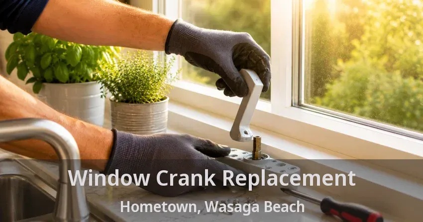 Window Crank Replacement Hometown, Wasaga Beach - ON