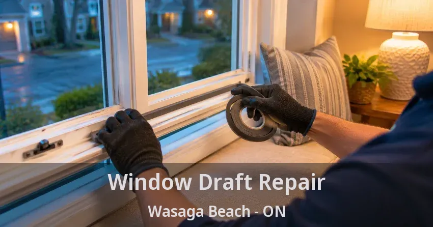Window Draft Repair Wasaga Beach - ON