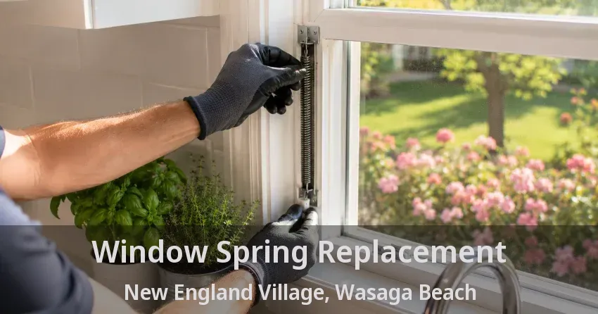 Window Spring Replacement New England Village, Wasaga Beach - ON