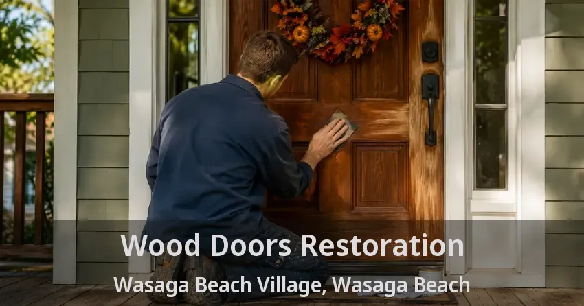 Wood Doors Restoration Wasaga Beach Village, Wasaga Beach - ON