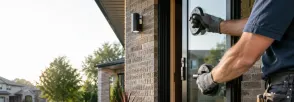 Glass Door Installation CountryLife Resort, Wasaga Beach